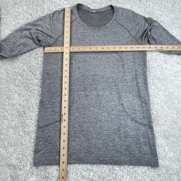 Lululemon Swiftly Tech Long Sleeve Shirt Heathered Gray - Picture 8 of 9